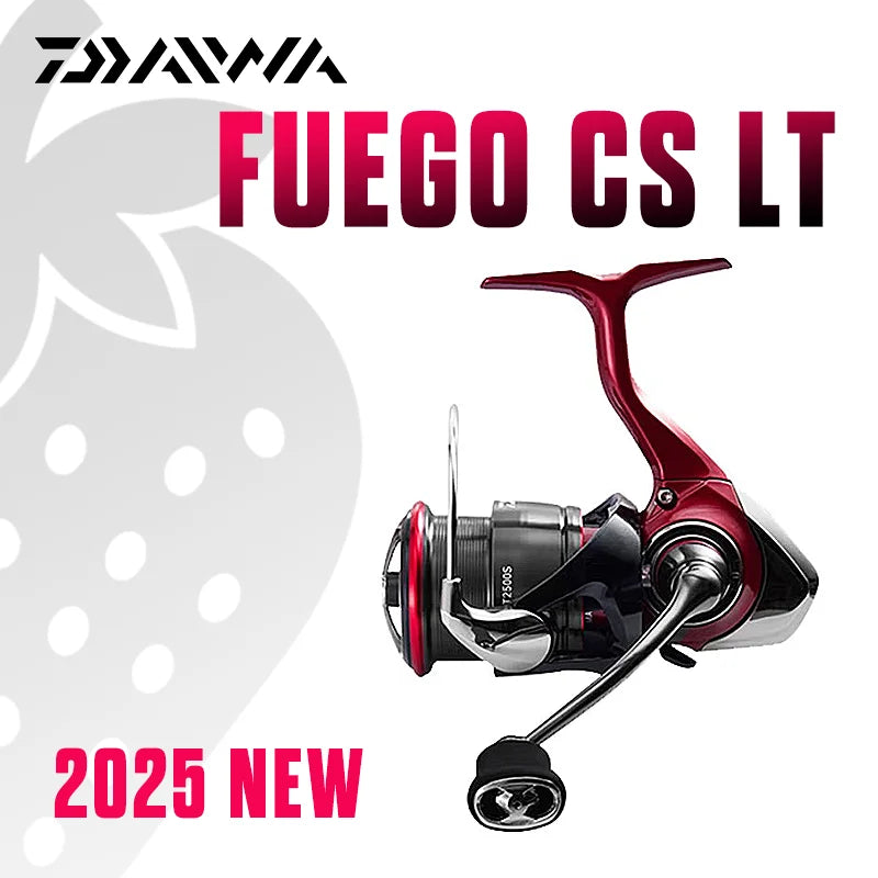 DAIWA  2025 New FUEGO CS LT Fishing Reel Spinning Reel 5.3/5.7/6.2:1 175-325g Max Drag 12kg