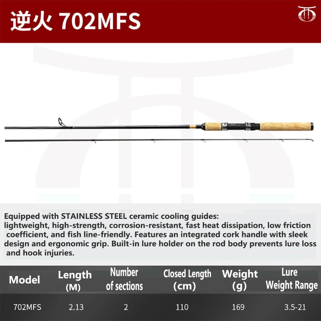 DAIWA SWEEPFIRE Fishing Rod, Medium Fast/Fast Action, Toray Carbon Lure Rod, Fresh/Saltwater for Bass/Sea Bass Multiple Hardness