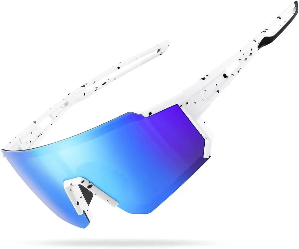 Polarized Sports Sunglasses for Men and Women, UV Protection for Fishing Cycling Mountain Bike Baseball