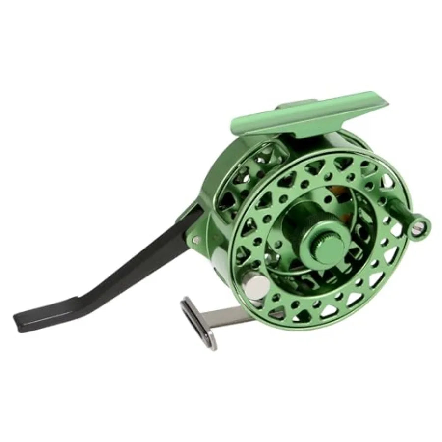 SemiAutomatic Fly Fishing Reel CNC Machined Aluminum Quick Line Retrieval Adjustable Drag Quick Spool Removal Freshwater Lake S
