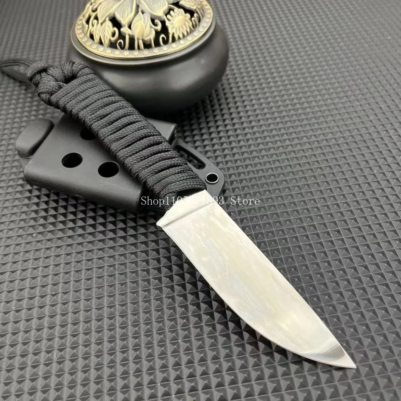 High Hardness Mountain Adventure Survival Portable Knives Outdoor Camping Fishing Utility Straight Knife EDC Tools Fruit Knives