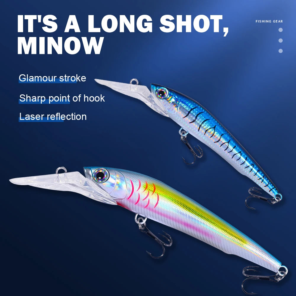 Deep Diving Minnow Lure