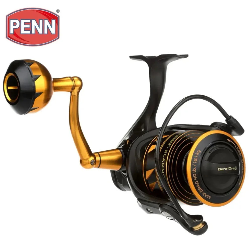 100% Original PENN SLAMMER IV 3500-10500 Saltwater Spinning Sea Fishing Reels