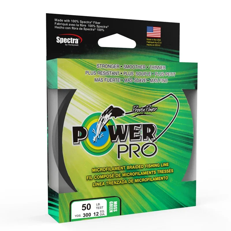 2019 POWER PRO Braided Fishing Line - Length:275m/300yds, Diameter:0.23mm-0.43mm,size:20-80lb Super PE braided line Fishing