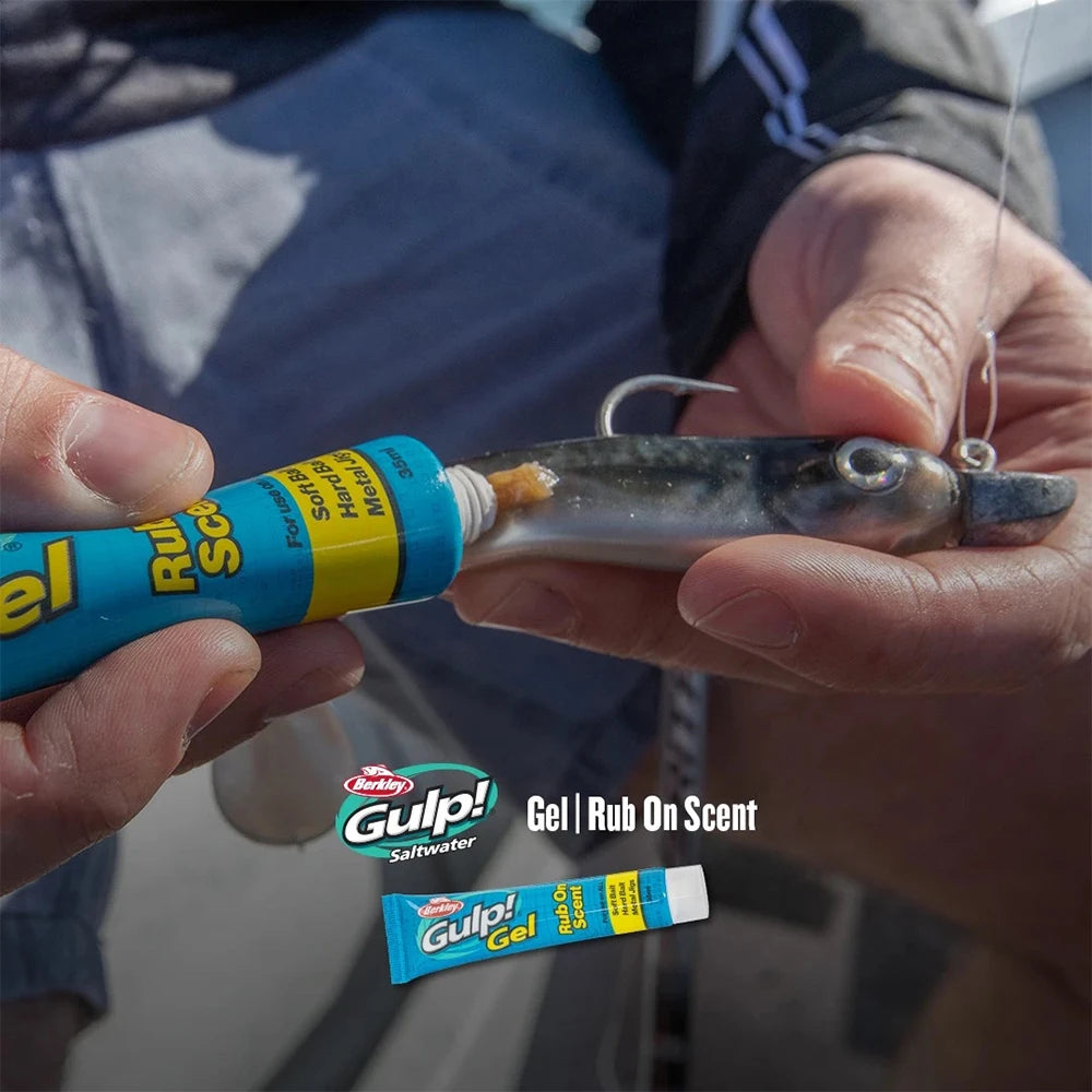 Berkley Gulp Gel 35ML For fish attraction With UV Effect  Suitable For Various Fishing Baits Soft Lure Jigs Minnows vib