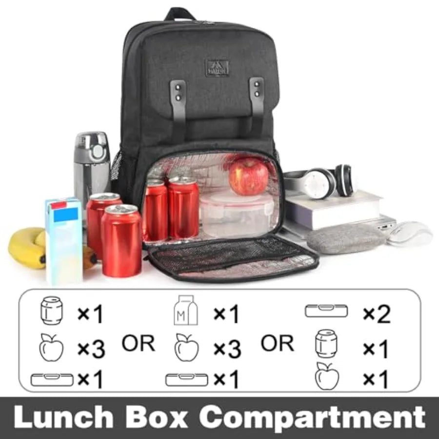 MATEIN Rolling Tackle Box with Cooler Large Fishing Bag with Wheels for 5 Trays Trays Not Included Lunch Backpack for Women Ins