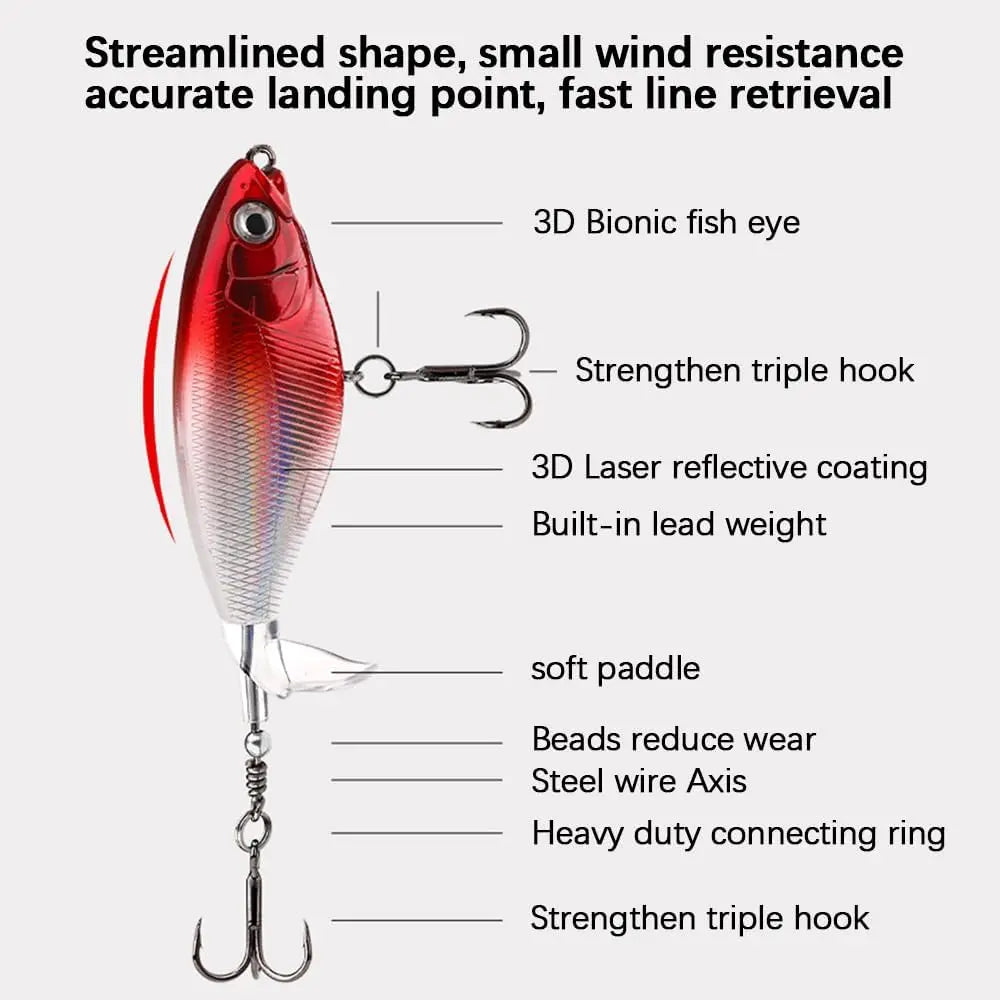 Propeller Tail Fishing Lures