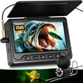 Underwater Fishing Camera Fishing Camera with Infrared Night Vision Light 4.3" IPS Portable Fish Finder with 65ft Cable Upgrade