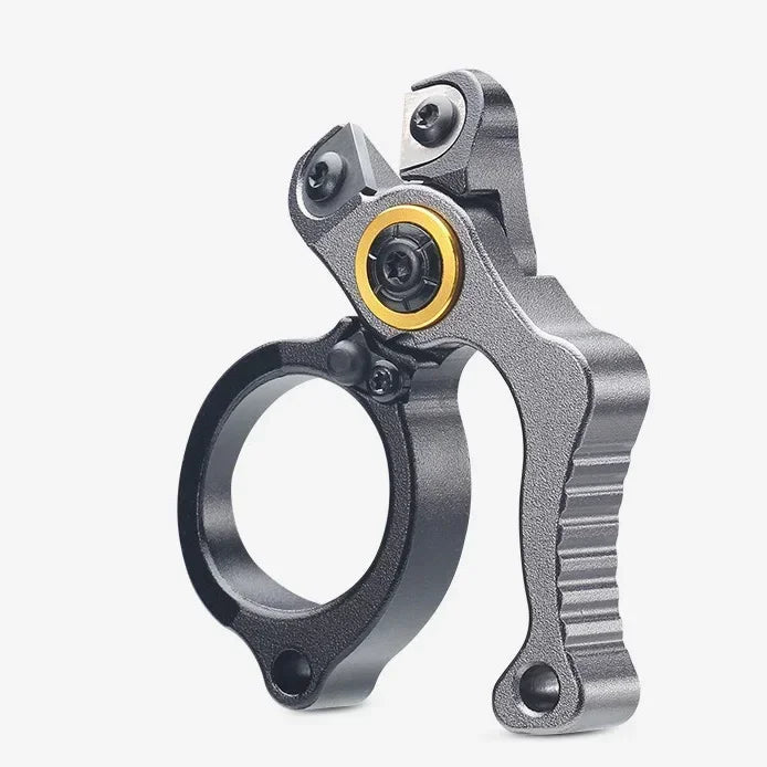 TRALOW Multifunctional Mini Pliers Scissors Aluminum Strap Locking Line Cutter Hook Disassembly Open Loop Portable Fishing Tool