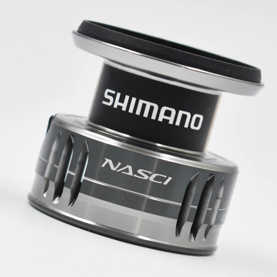 21 New SHIMANO NASCI Spinning Fishing Reel 5+1BB Hagane Gear Larger Spool Capacity Max 11kg Drag X-Ship Saltewater Fishing Reels