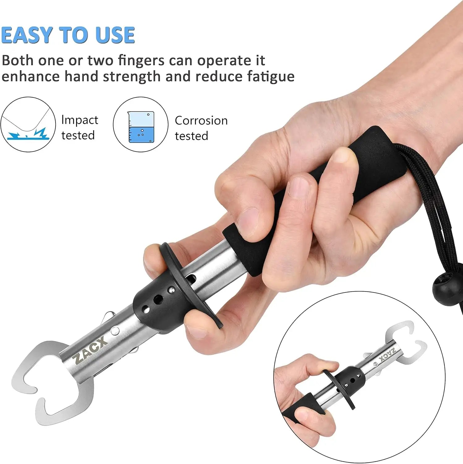Hook Remover Split Ring Pliers