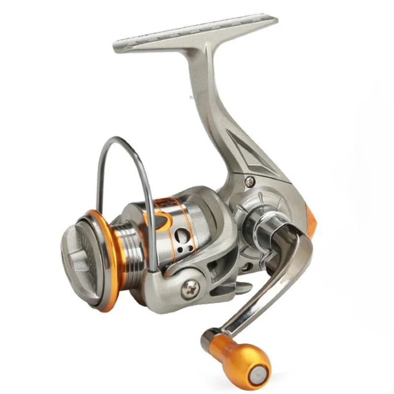 Mini DC150 Series Super Powerful 12+1BB Spinning Fishing Reel 5.2:1 Gear Ratio Metal Mini Durable Fishing Coil baitcasting reel