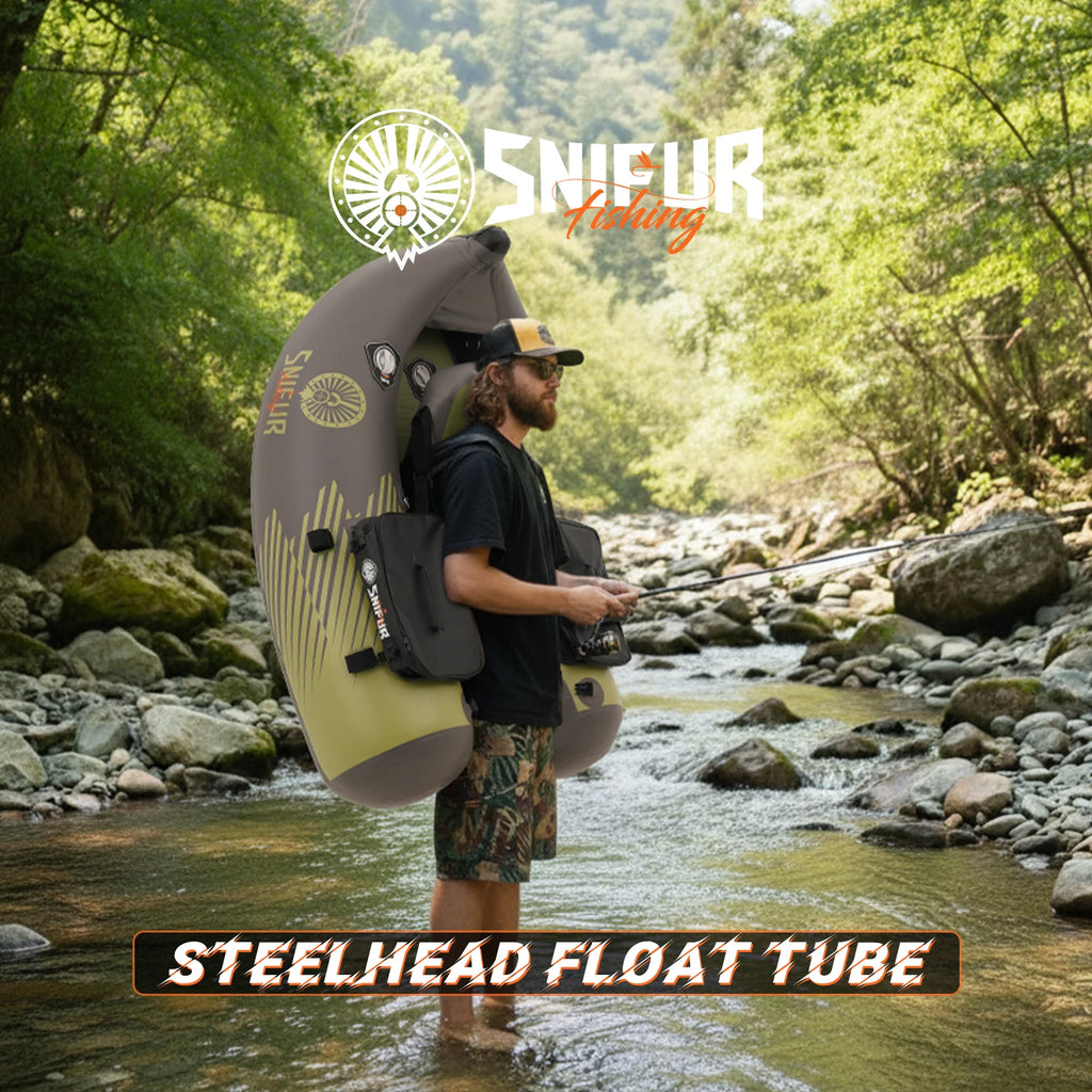 2026 1 Person Belly Boat Single Fishing Kayak PVC Material Float Tube Inflatable Rowing Boat for Water Paly