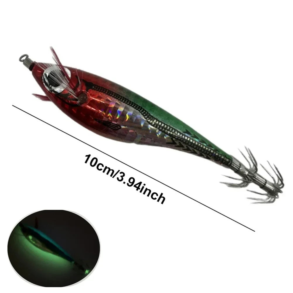Glowing Squid Jig Lure