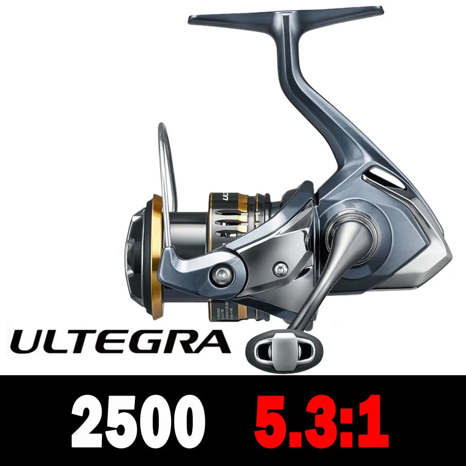 SHIMANO Fishing Reel ULTEGRA Spinning Reel Feeder Carp fishing Reels 2500/C3000/4000/C5000XG Waterproof system HANAGE Gear