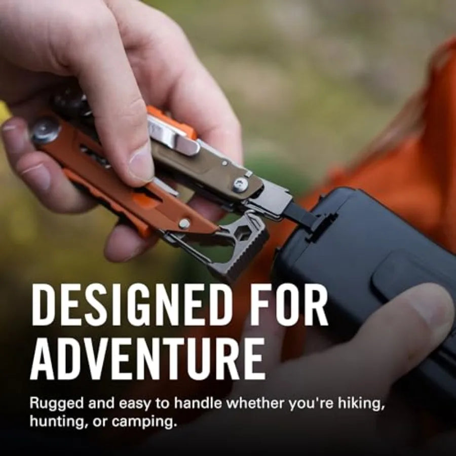 Signal 19-in-1 Multi-tool for Outdoors Camping Hiking Fishing Survival Durable Lightweight EDC Made in the USA Tundrascape