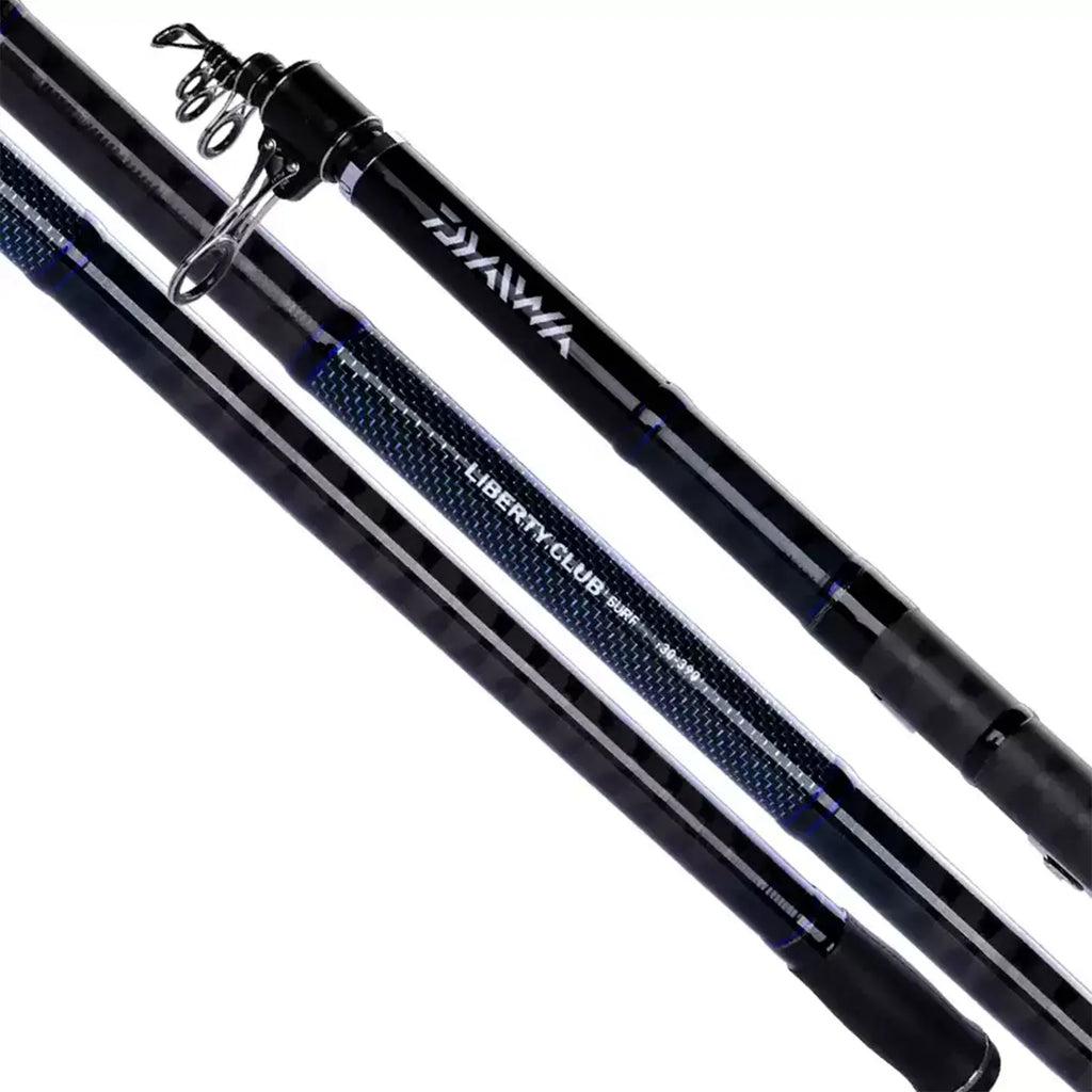 DAIWA LBT C SURF Carbon Fiber Telescopic Surf Rod Fast Action Spinning Rod 2.7-6.3m for Saltwater Freshwater Beach Pier Fishing