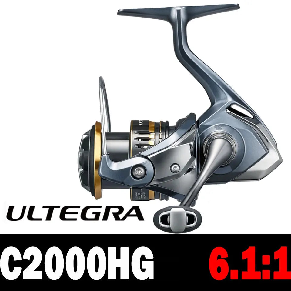SHIMANO Fishing Reel ULTEGRA Spinning Reel Feeder Carp fishing Reels 2500/C3000/4000/C5000XG Waterproof system HANAGE Gear