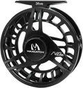 CNC-Machined Large Arbor Full Frame Fly Fishing Reel for Euro Nymph, Super Light Housing