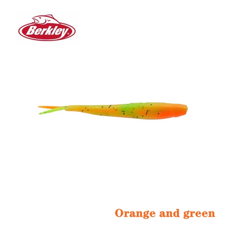 Original NEW Berkley Power Bait Small fish shaped soft bait 18 times the fragrance 5cm/2in 18pcs Trout bait Black fish bait