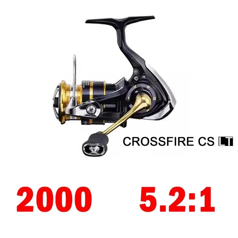 DAIWA Fishing Reel CROSSFIRE CS LT (Light&Tough) 1000-6000D-H Light Strong LC-ABS Metail Spool 4KG-12KG Ultraleve 185g-320g