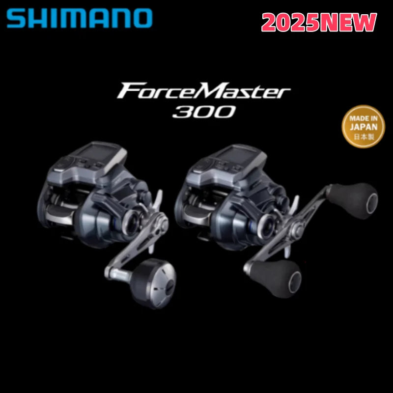 SHIMANO Shimano 25 new electric wheel ForceMaster 300 deep sea boat fishing big fish wheel