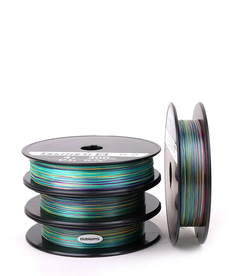 Original SHIMANO Tanatoru 8 Braided Fishing Line PE Line 200M/300M 14.5LB-67.8LB Multi Color Braid Lake River Fishing Wire