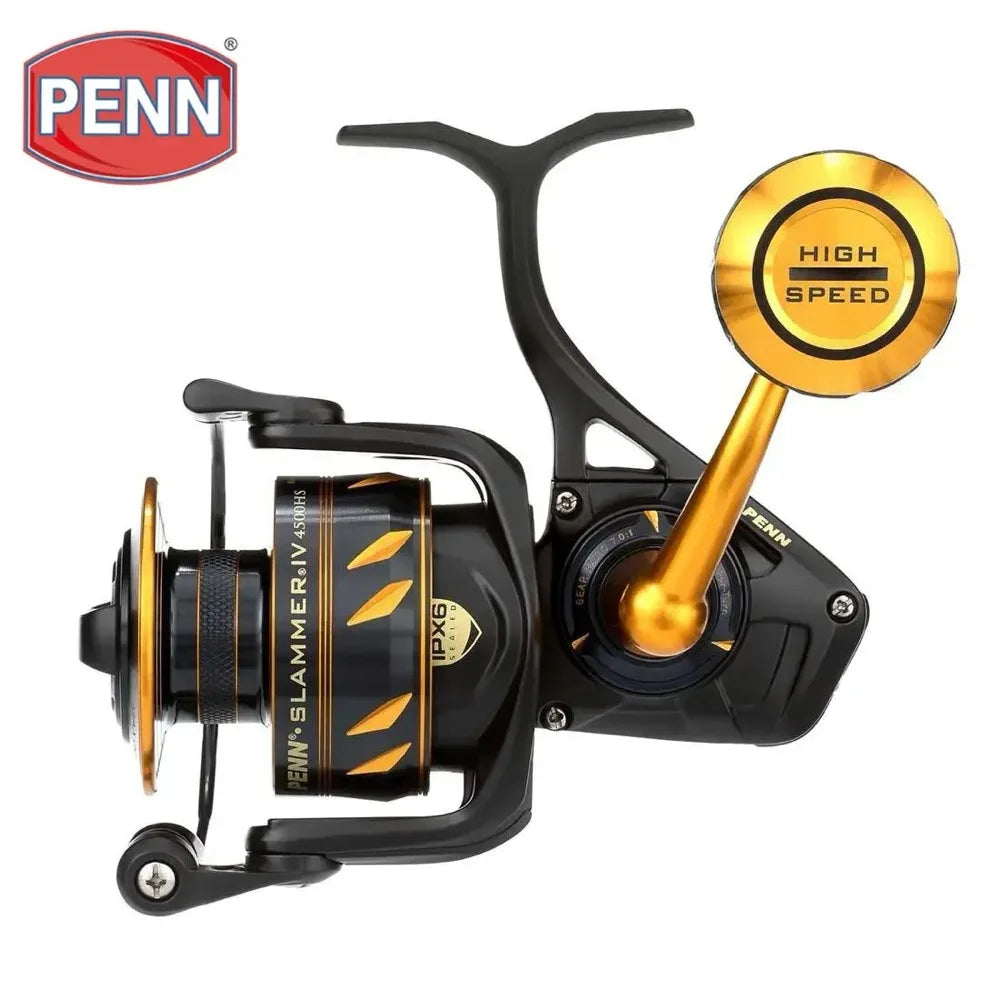 100% Original PENN SLAMMER IV 3500-10500 Saltwater Spinning Sea Fishing Reels