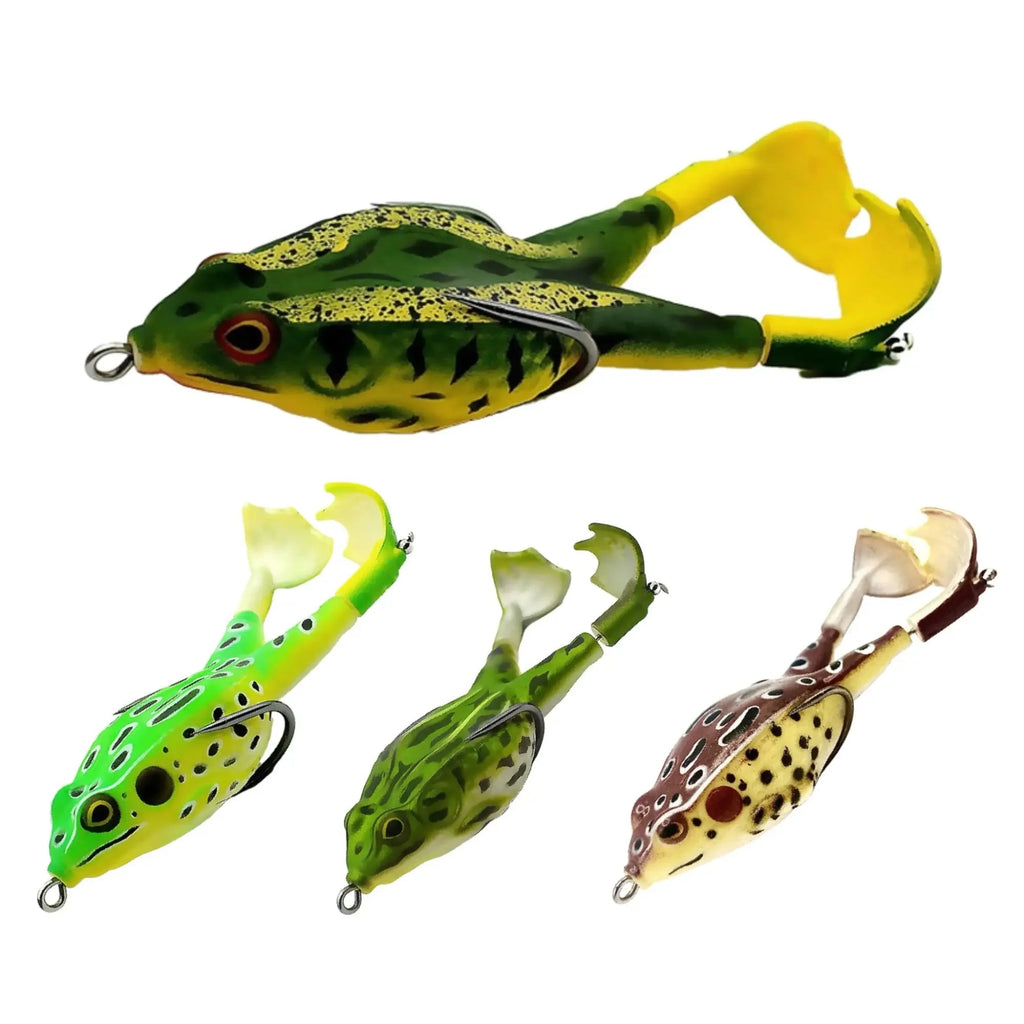 Topwater Frog Lures Set